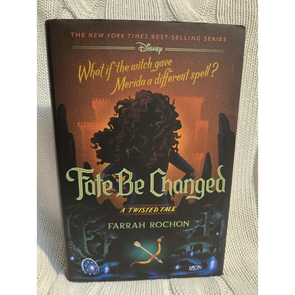 Fate Be Changed Disney A Twisted Tale Farrah Rochon 1st‎ Hardcover Edition Book